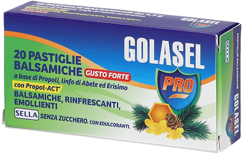 GOLASEL PRO 20 PASTIGLIE BALSAMICHE FORTI - Pharmaleader
