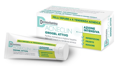 DERMOVITAMINA ACNECLIN IDROGEL ATTIVO AZIONE INTENSIVA 40 ML - Pharmaleader
