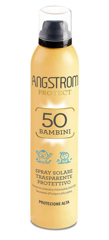 ANGSTROM PROTECT 50 BAMBINI SPRAY SOLARE TRASPARENTE 250 ML - Pharmaleader