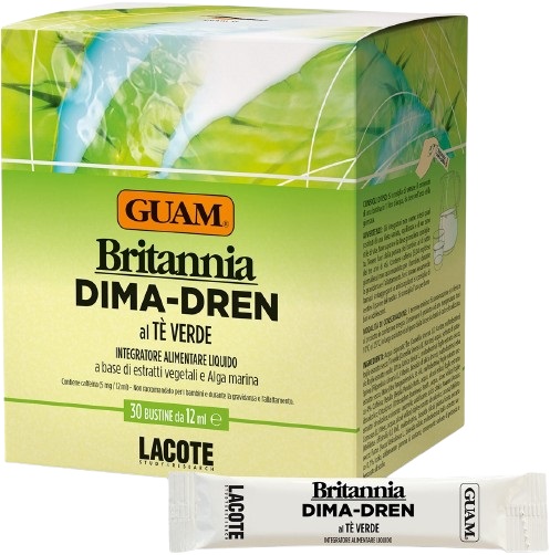 GUAM BRITANNIA DIMA DREN 30 BUSTINE DA 12 ML - Pharmaleader
