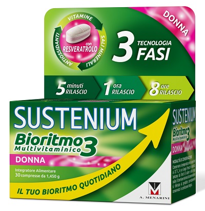 SUSTENIUM BIORITMO3 DONNA ADULTA 30 COMPRESSE - Pharmaleader