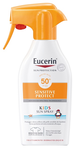 EUCERIN SUN PROTECTION SPF 50+ SENSITIVE PROTECT KIDS SUN SPRAY 300 ML - Pharmaleader