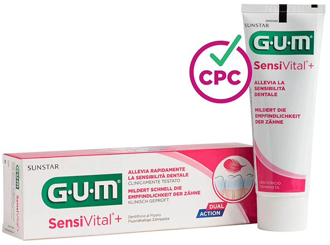 GUM SENSIVITAL + DENTIFRICIO 75 ML - Pharmaleader