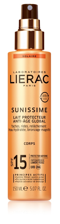 LIERAC SUNISSIME LATTE CORPO SPF15 150 ML - Pharmaleader