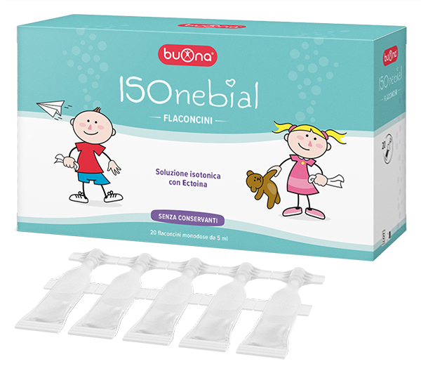 ISONEBIAL FLACONCINI SOLUZIONE ISOTONICA 0,9% CON AGGIUNTA DI ECTOINA 20X5 ML - Pharmaleader