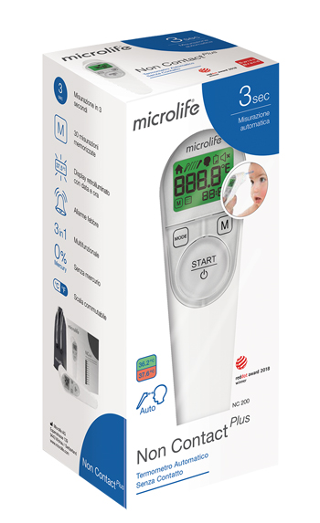 TERMOMETRO FRONTALE MICROLIFE NO CONTACT PLUS NC200 - Pharmaleader