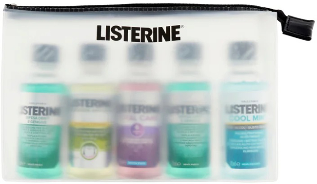 LISTERINE POCHETTE 5 PEZZI DA 95 ML - Pharmaleader