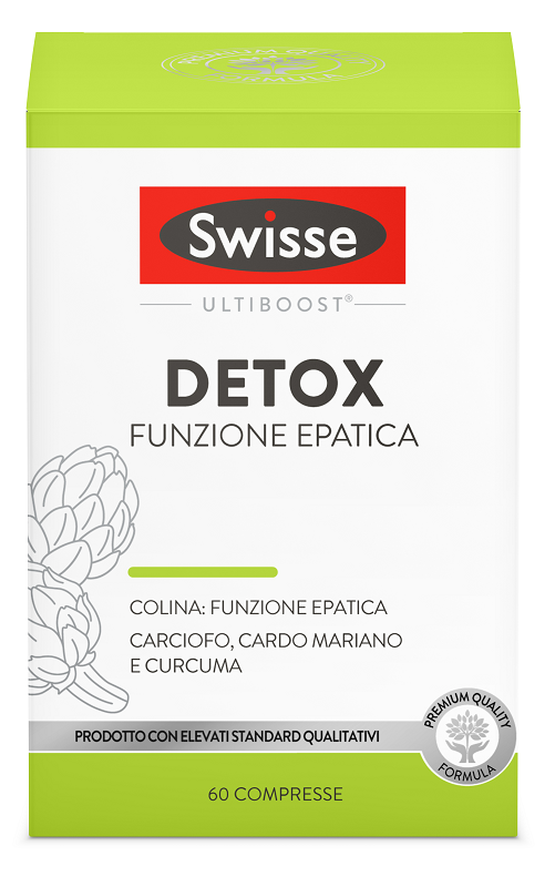 SWISSE DETOX FUNZIONE EPATICA 60 COMPRESSE DA 1085 MG - Pharmaleader