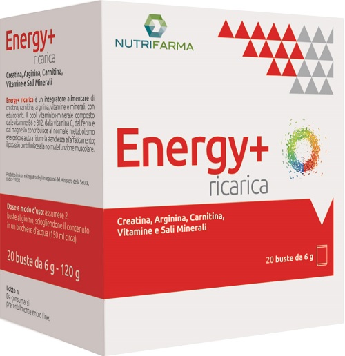 ENERGY+ RICARICA 20 BUSTINE - Pharmaleader