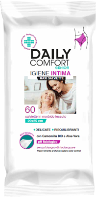 DAILY COMFORT SENIOR PANNI DETERGENTI IGIENE INTIMA 60 PEZZI - Pharmaleader