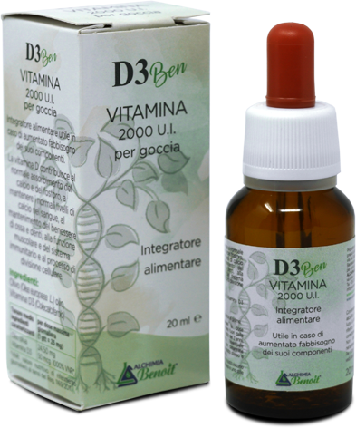 D3 BEN VITAMINA 20 ML - Pharmaleader