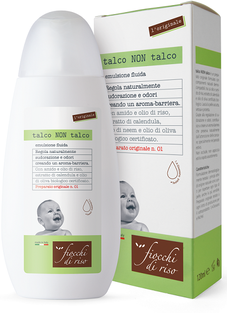FIOCCHI DI RISO TALCO NON TALCO 120 ML - Pharmaleader