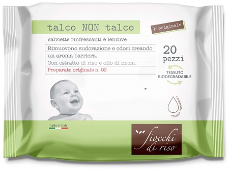 FIOCCHI DI RISO SALVIETTE TALCO NON TALCO - Pharmaleader