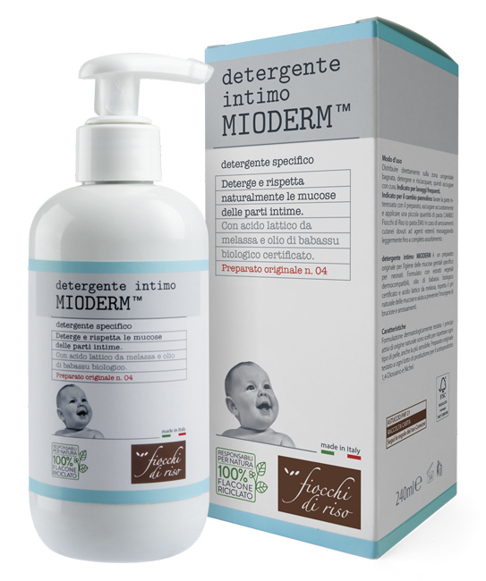 FIOCCHI DI RISO MIODERM DETERGENTE INTIMO 240 ML - Pharmaleader
