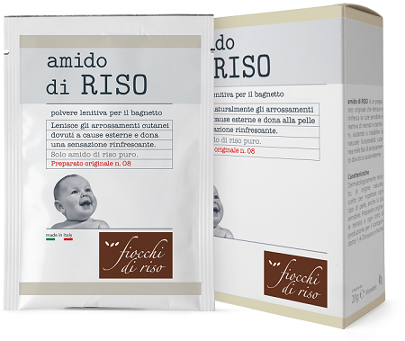 FIOCCHI DI RISO AMIDO DI RISO POLVERE LENITIVO 100 G - Pharmaleader