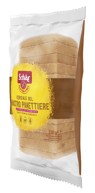 SCHAR CEREALE DEL MASTRO PANETTIERE PANE CON CEREALI SENZA LATTOSIO 330 G - Pharmaleader