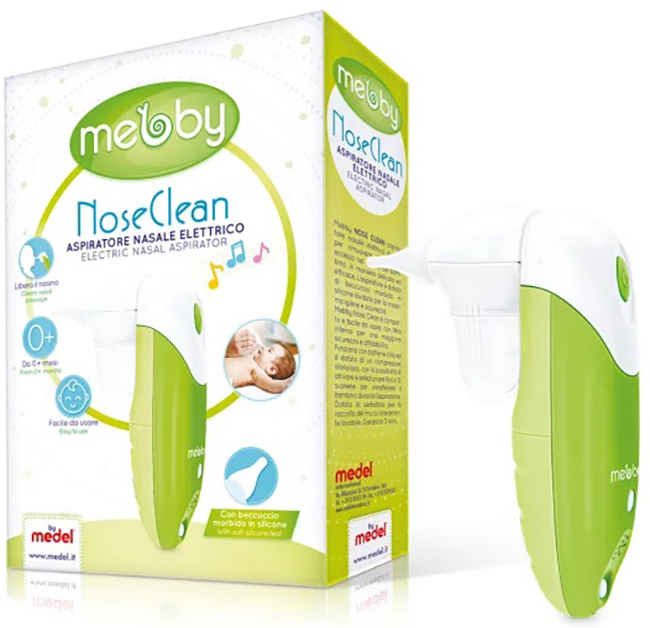 MEBBY NOSE CLEAN ASPIRATORE NASALE ELETTRICO 1 PEZZO - Pharmaleader