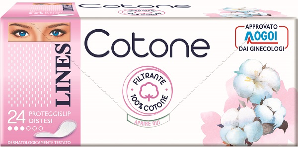 LINES COTONE PROTEGGISLIP DISTESI 24 PEZZI - Pharmaleader
