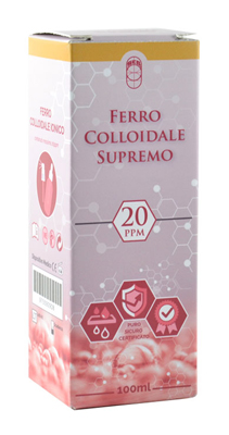 SPRAY FERRO COLLOIDALE SUPREMO 20PPM 100 ML - Pharmaleader