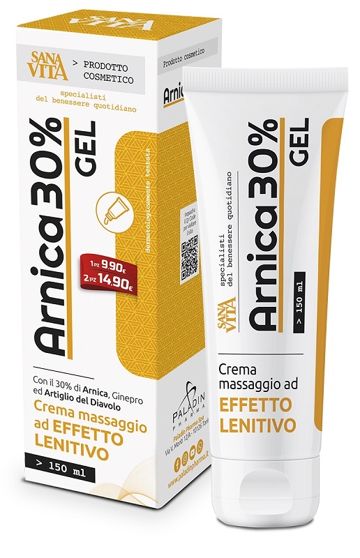 SANAVITA ARNICA 30% GEL 150 ML - Pharmaleader