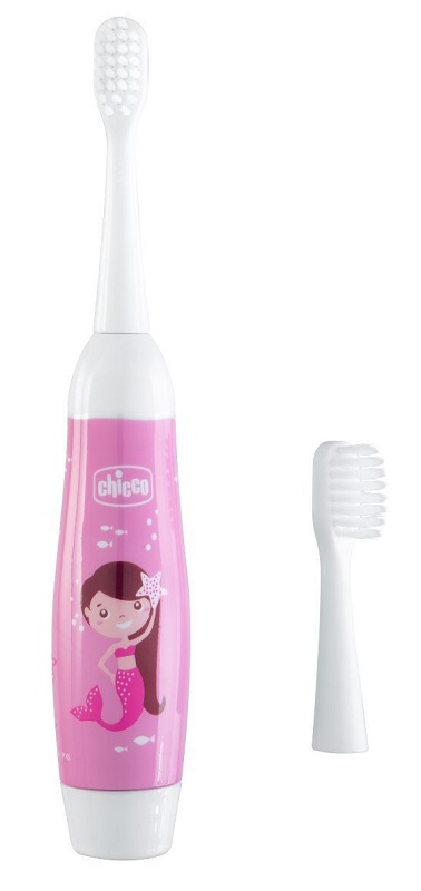 CHICCO SPAZZOLINO ELETTRICO ROSA - Pharmaleader
