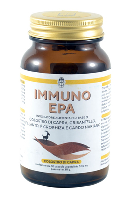 IMMUNO EPA COLOSTRO DI CAPRA FEGATO 60 CAPSULE VEGETALI - Pharmaleader