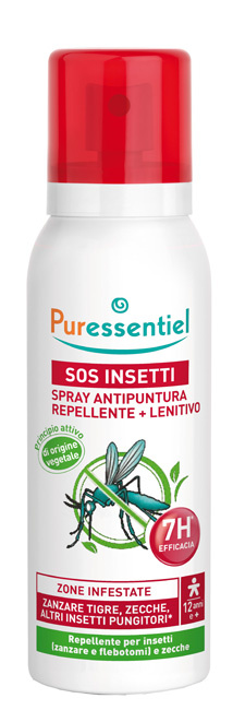 PURESSENTIEL SPRAY ANTIPUNTURA SOS INSETTI PMC 75 ML - Pharmaleader