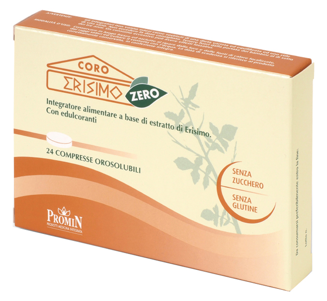 CORO ERISIMO ZERO 24 COMPRESSE OROSOLUBILI - Pharmaleader