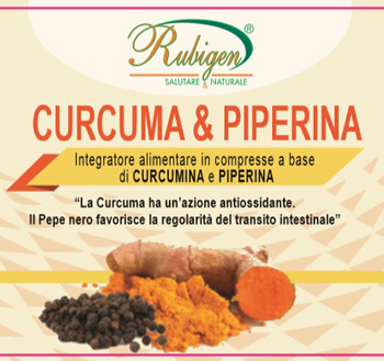 CURCUMA & PIPERINA RUBIGEN 120 COMPRESSE DA 500 MG - Pharmaleader