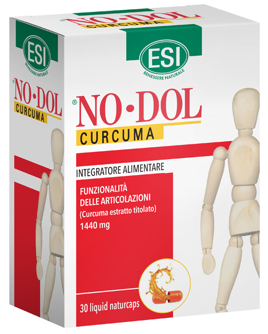 ESI NO DOL CURCUMA 30 NATURCAPS LIQUID - Pharmaleader