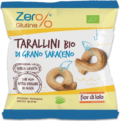 ZER% GLUTINE TARALLINI DI GRANO SARACENO 30 G - Pharmaleader