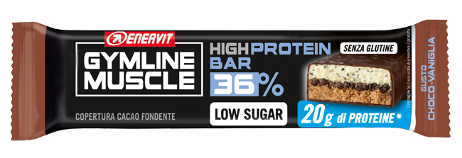 GYMLINE 20 G PROTEINBAR CHOCO/VANIGLIA 55 G - Pharmaleader