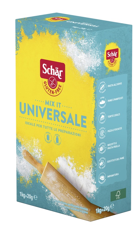 SCHAR MIX IT FARINA UNIVERSALE SENZA LATTOSIO 1 KG + 20 G - Pharmaleader
