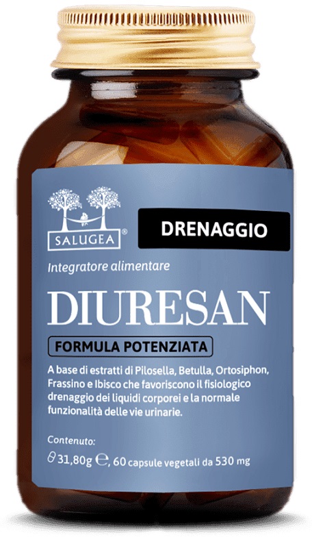 SALUGEA DIURESAN FORMULA POTENZIATA 60 CAPSULE - Pharmaleader