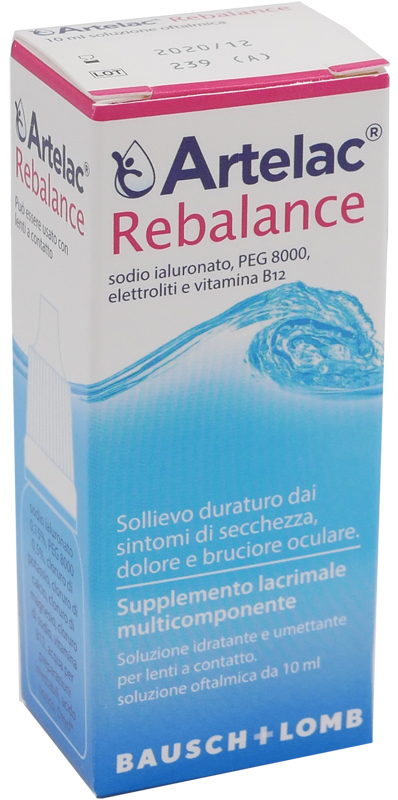 ARTELAC REBALANCE GOCCE OCULARI 10 ML - Pharmaleader