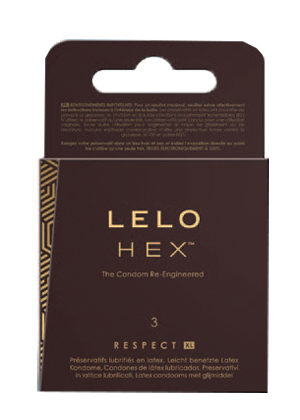 HEX PRESERVATIVI RESPECT LELO 3 PEZZI - Pharmaleader