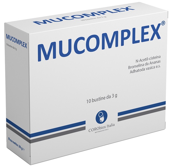MUCOMPLEX 10 BUSTINE DA 3 G - Pharmaleader