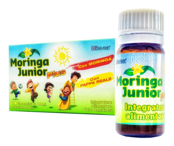 MORINGA JUNIOR PLUS 10 FLACONCINI DA 10 ML - Pharmaleader
