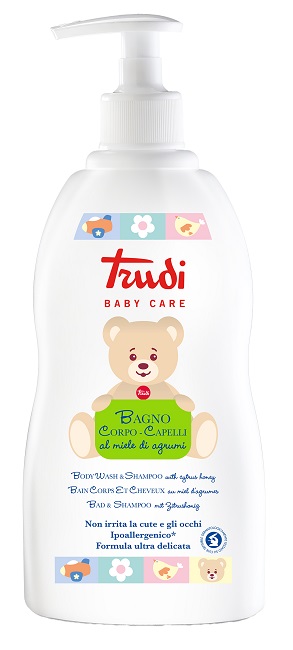 TRUDI BABY CARE BAGNO CORPO/CAPELLI 500 ML - Pharmaleader