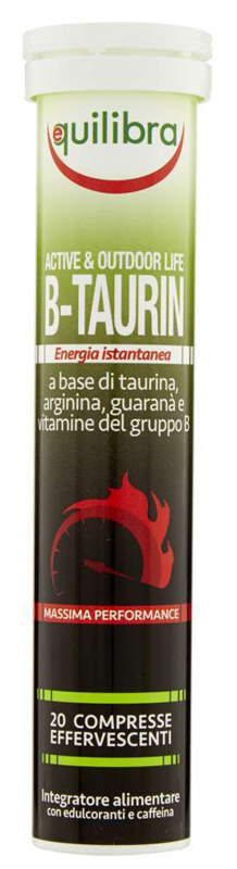 B TAURIN 20 COMPRESSE EFFERVESCENTI - Pharmaleader