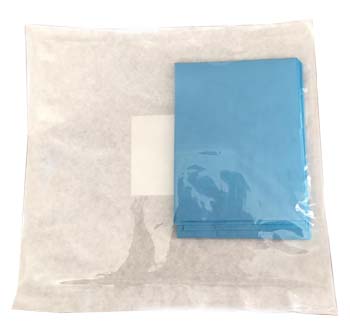 TELO STERILE STANDARD MONOUSO IN TNT IMPERMEABILE PLASTIFICATO 45 CM X 75 CM 1 PEZZO - Pharmaleader