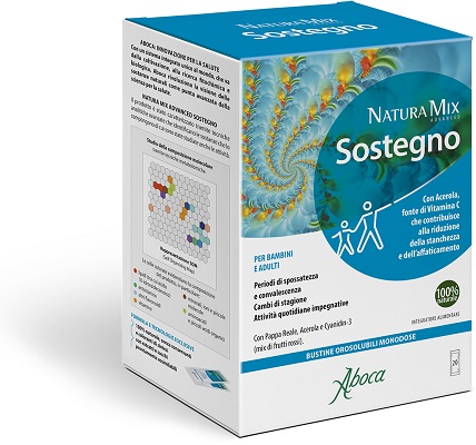 NATURA MIX ADVANCED SOSTEGNO OROSOLUBILE 20 BUSTINE - Pharmaleader