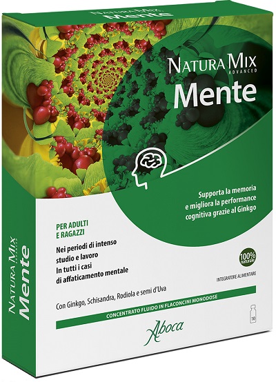 NATURA MIX ADVANCED MENTE 10 FLACONCINI - Pharmaleader