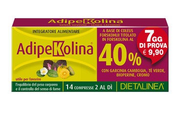 ADIPEKOLINA 7 DAYS 14 COMPRESSE DIETALINEA - Pharmaleader