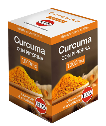 CURCUMA CON PIPERINA 1 G 30 COMPRESSE OVALI - Pharmaleader