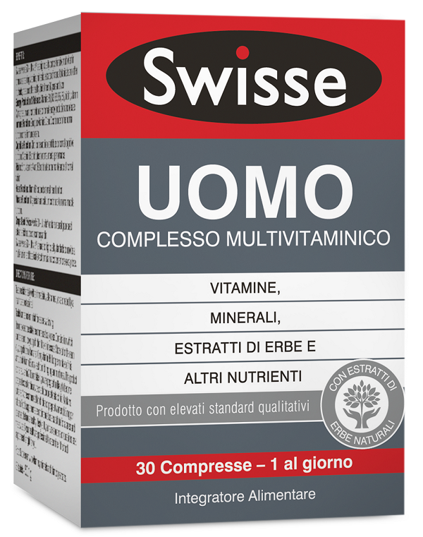 SWISSE MULTIVITAMINICO UOMO 30 COMPRESSE - Pharmaleader