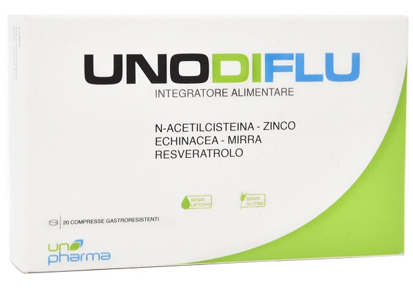 UNODIFLU 20 COMPRESSE - Pharmaleader