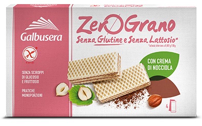 ZEROGRANO WAFER NOCCIOLA 180 G - Pharmaleader