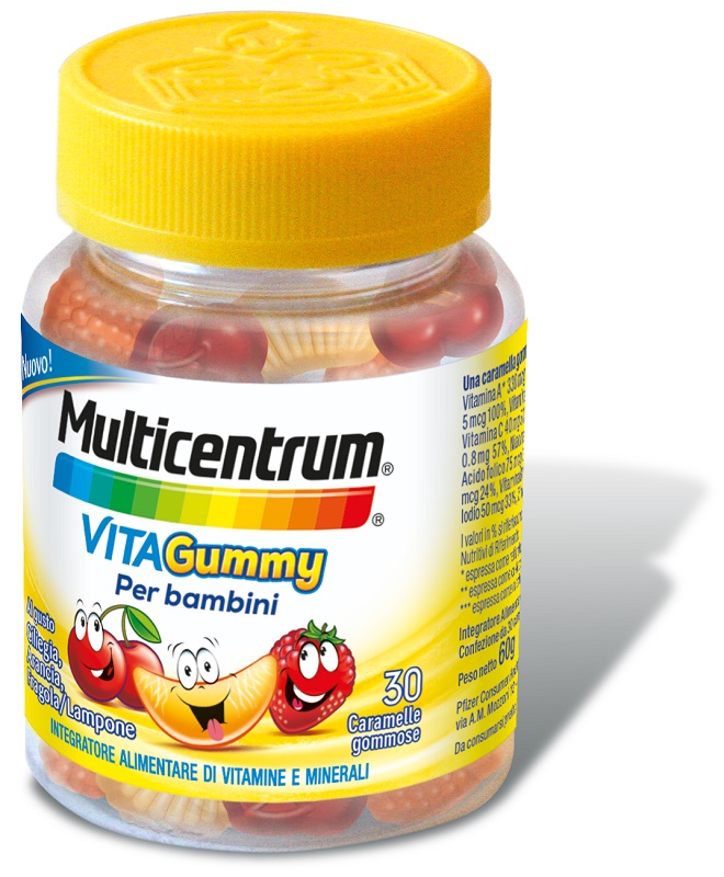 MULTICENTRUM VITAGUMMY 30 CARAMELLE GOMMOSE - Pharmaleader