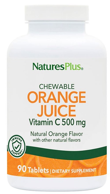 ORANGE JUICE VITAMINA C 500MG 90 TAVOLETTE - Pharmaleader